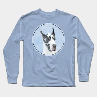 Great Dane (Harlequin) Long Sleeve T-Shirt